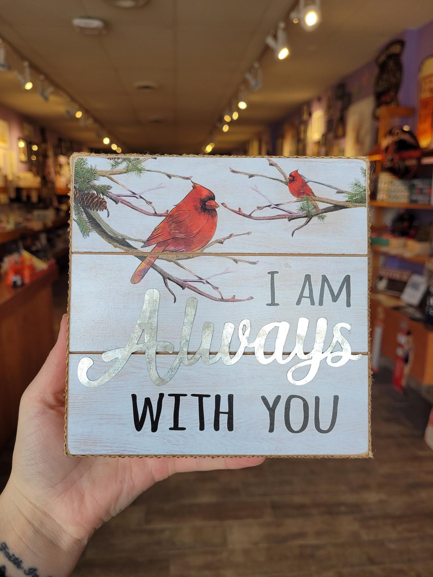Cardinal Memory Decor Block