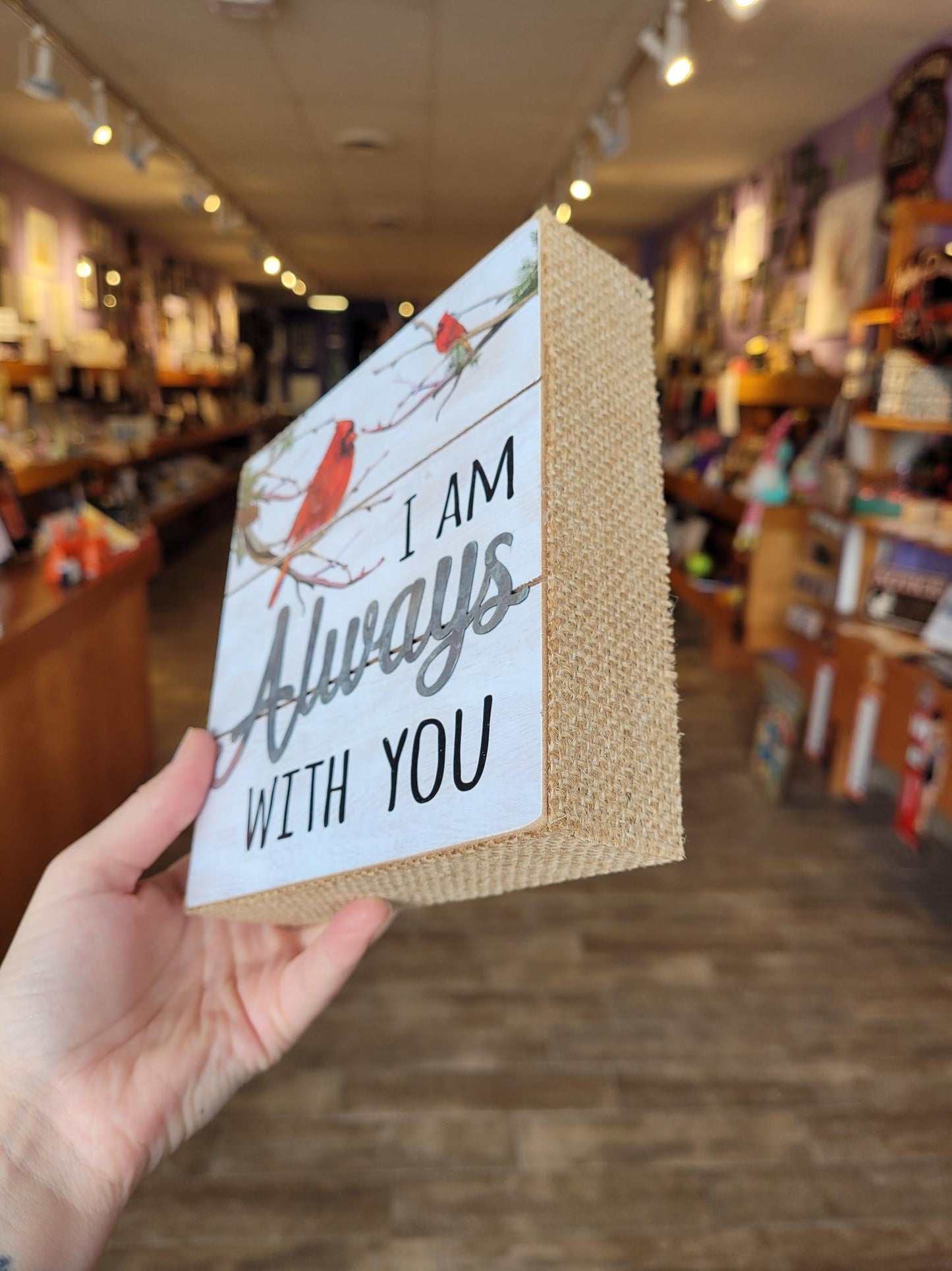 Cardinal Memory Decor Block