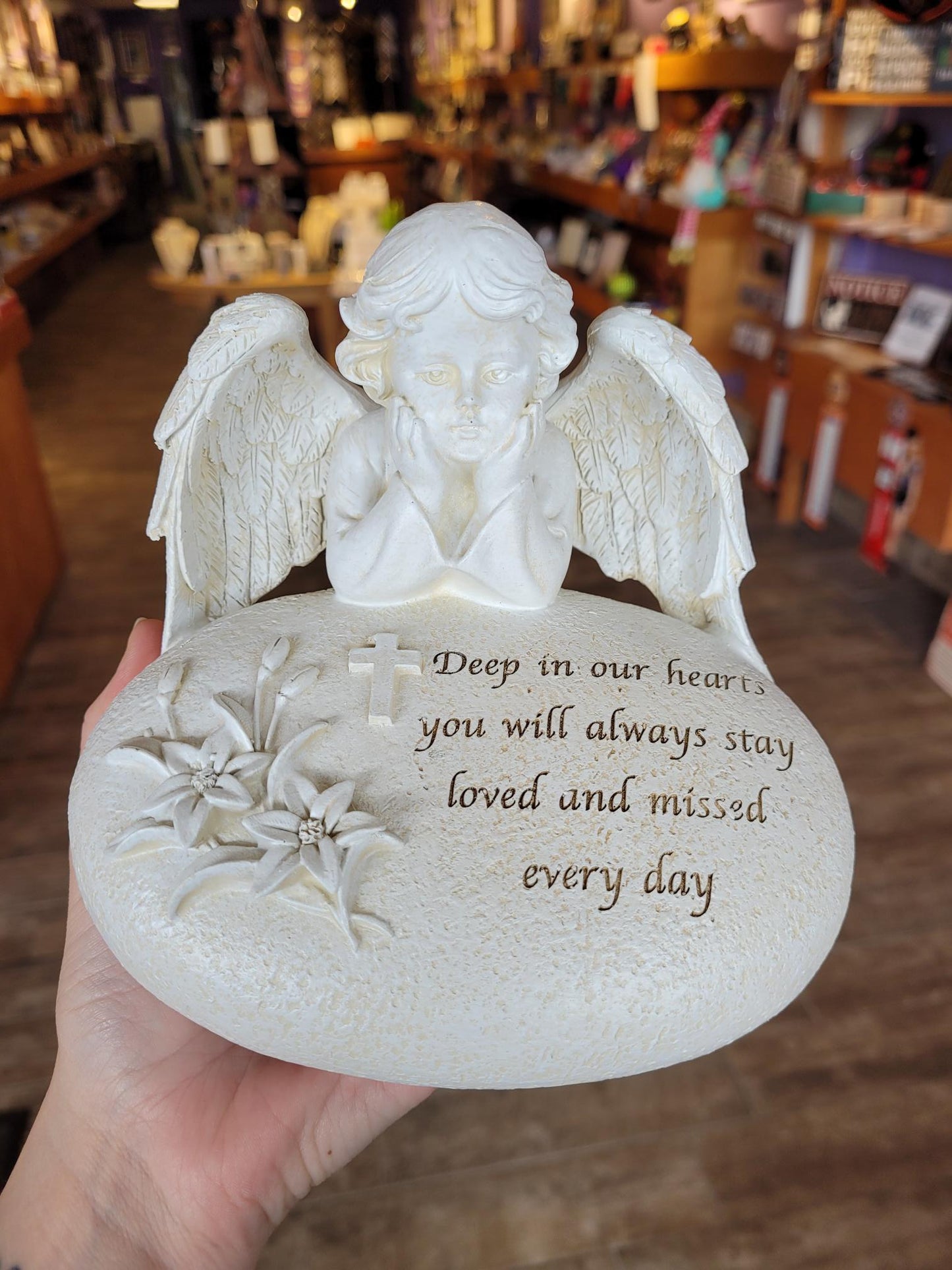 Angel Bereavement Stone