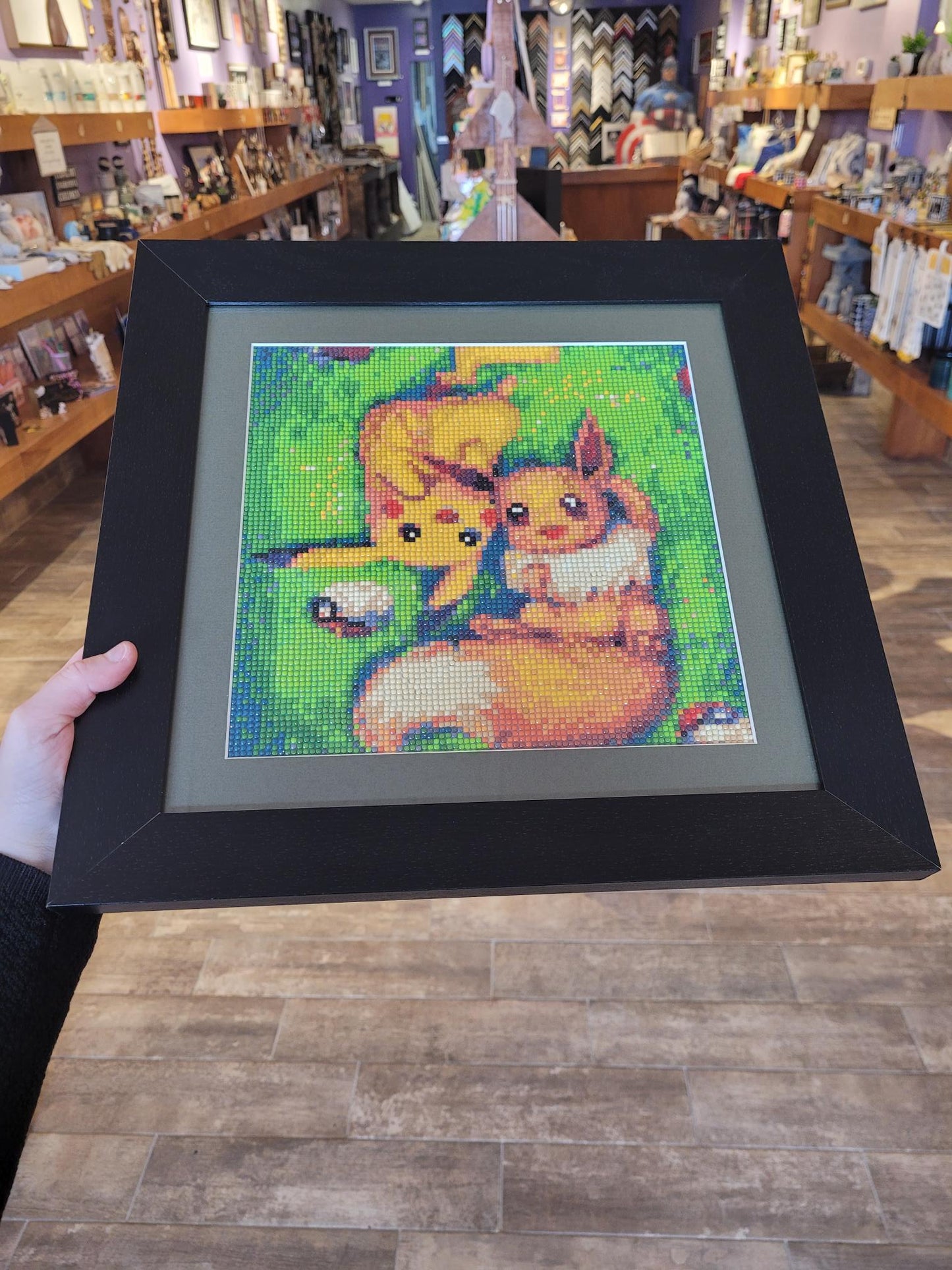 Pikachu & Eevee Frame
