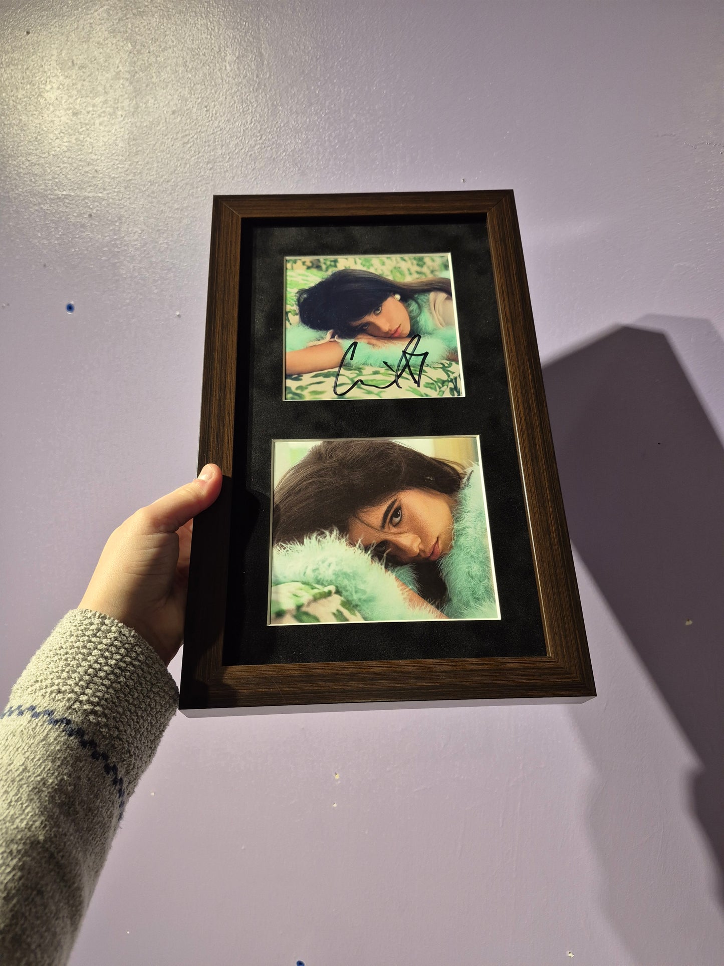 Camila Cabello Autographed Frame
