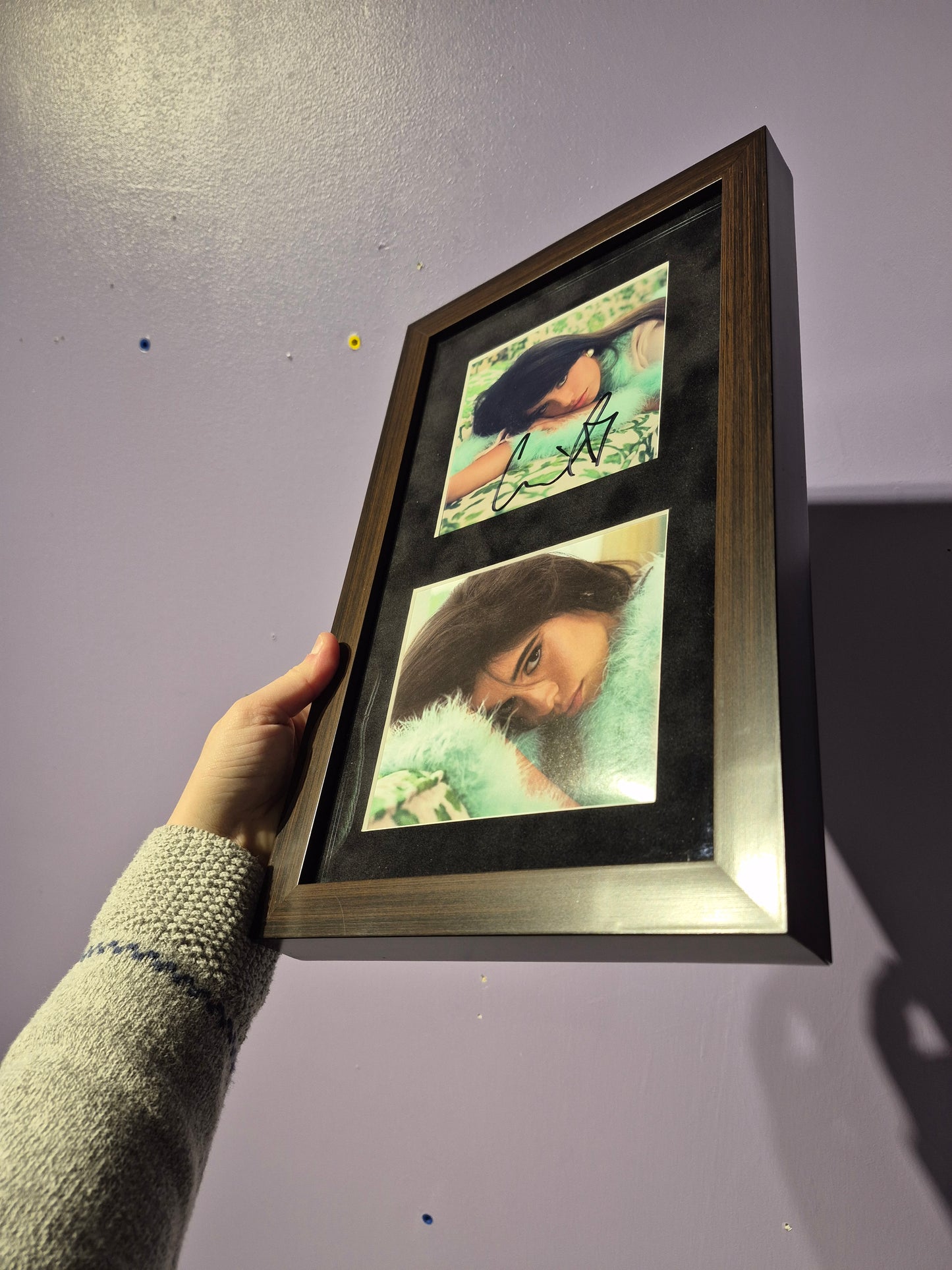 Camila Cabello Autographed Frame