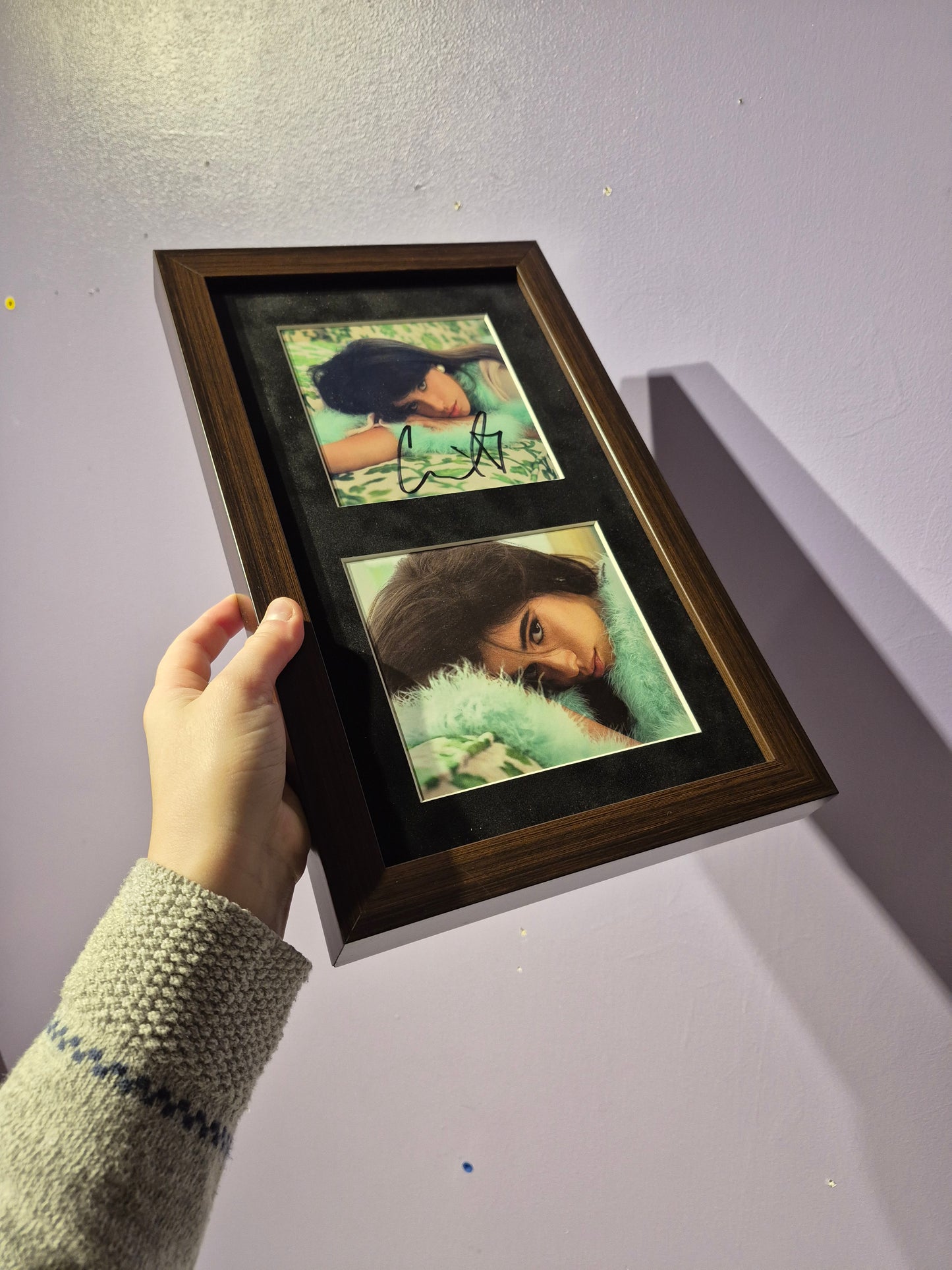 Camila Cabello Autographed Frame