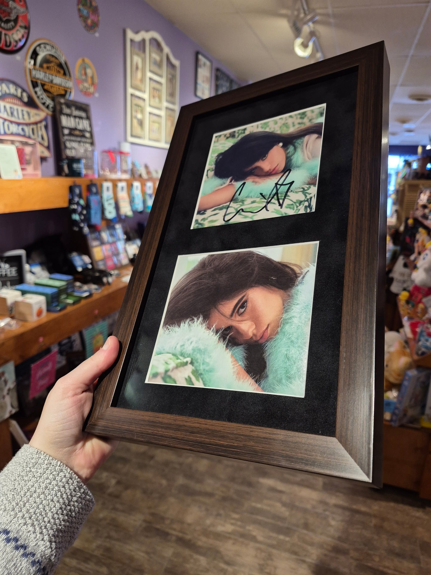 Camila Cabello Autographed Frame