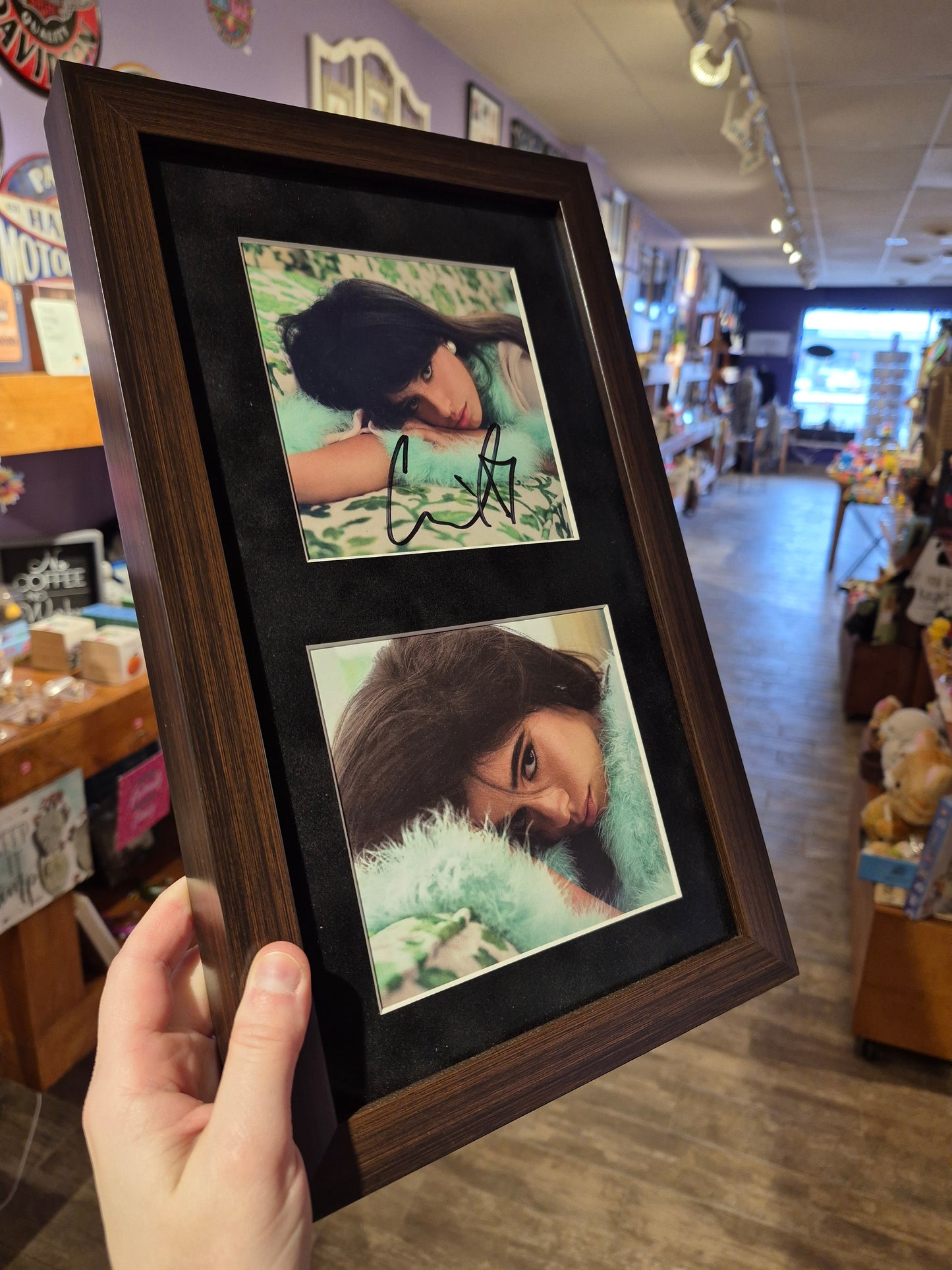 Camila Cabello Autographed Frame