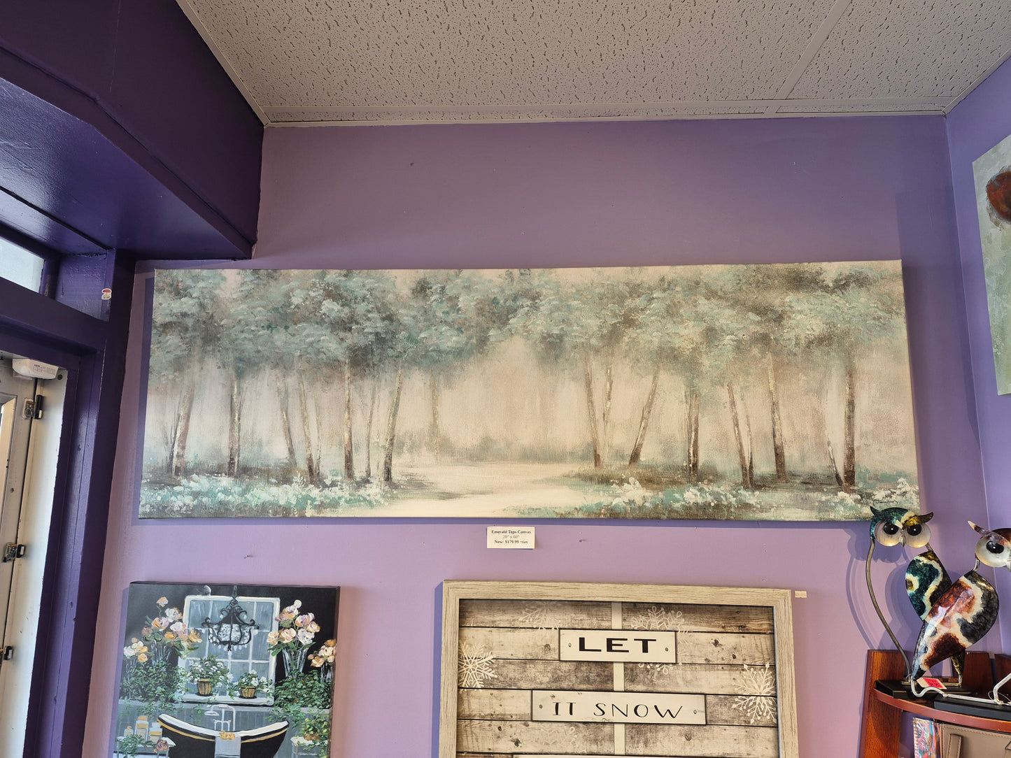 Emerald Tops Canvas