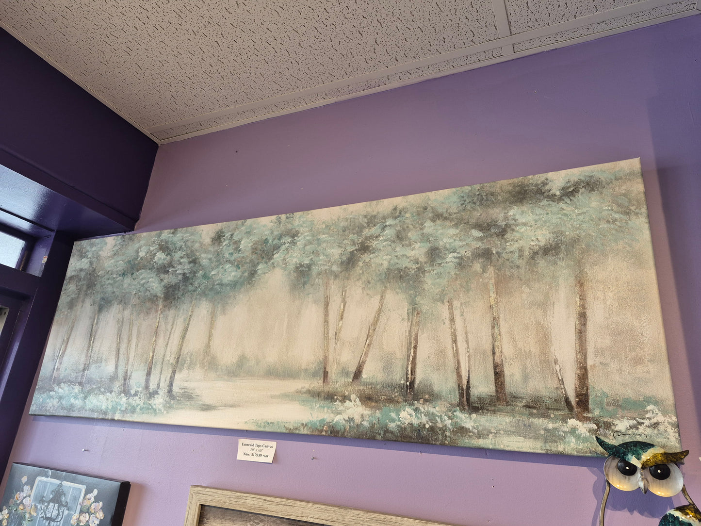 Emerald Tops Canvas