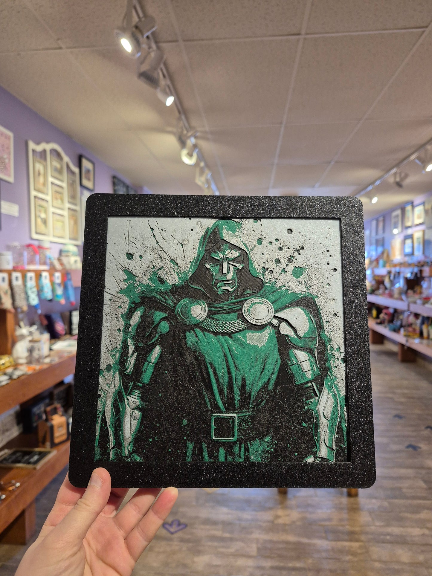 Marvel Characters Art Plates