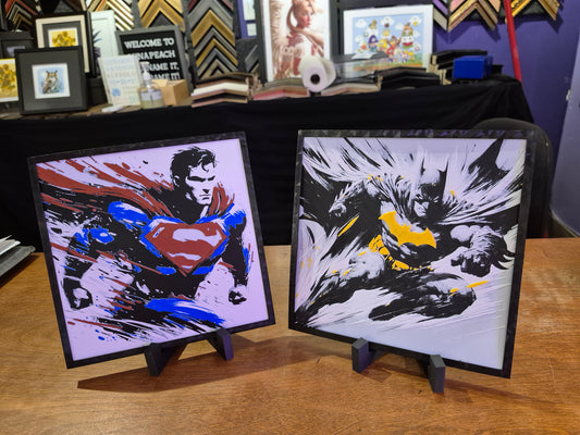 DC Characters Art Plates