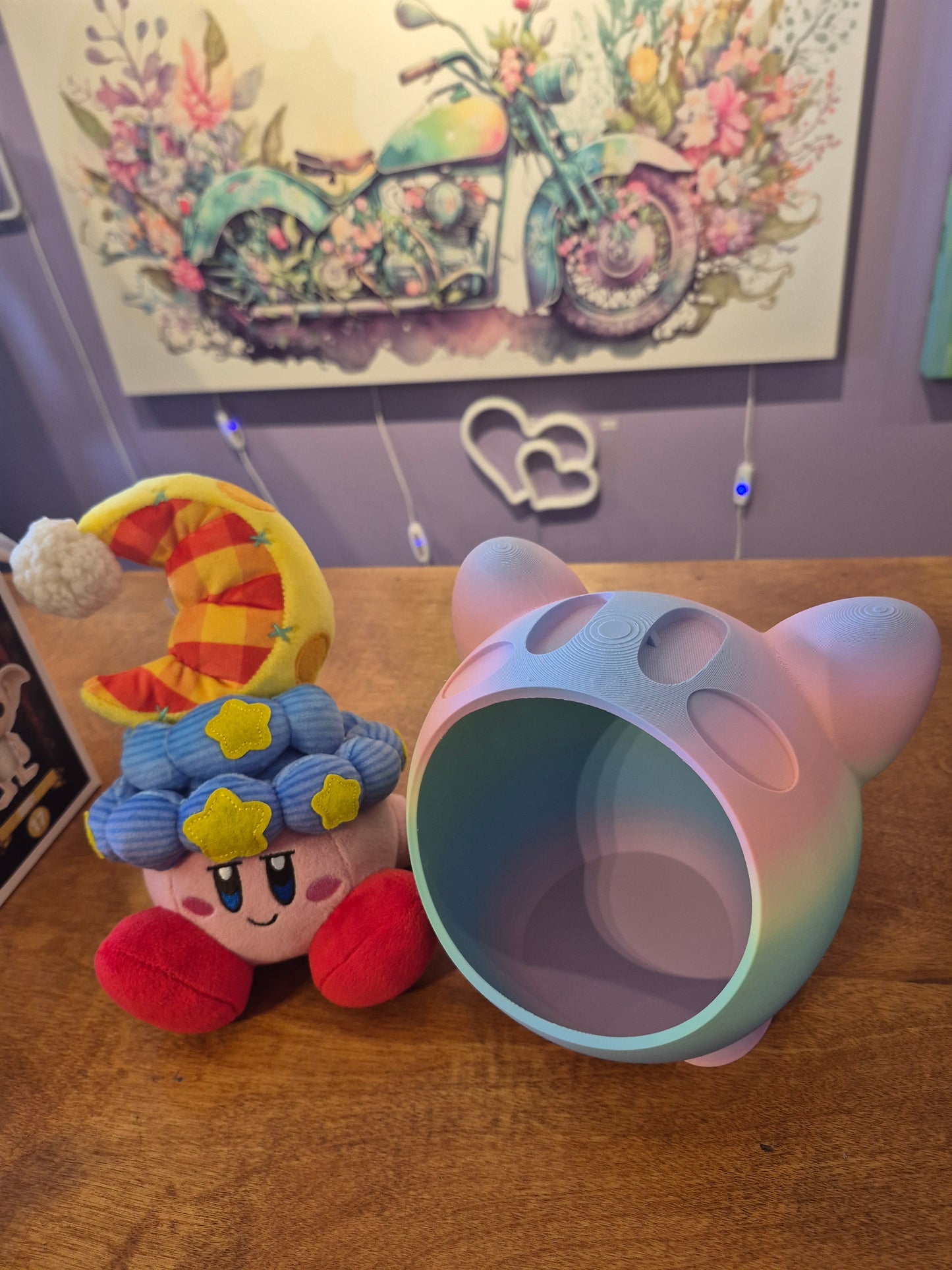 Rainbow 3D Kirby Figure