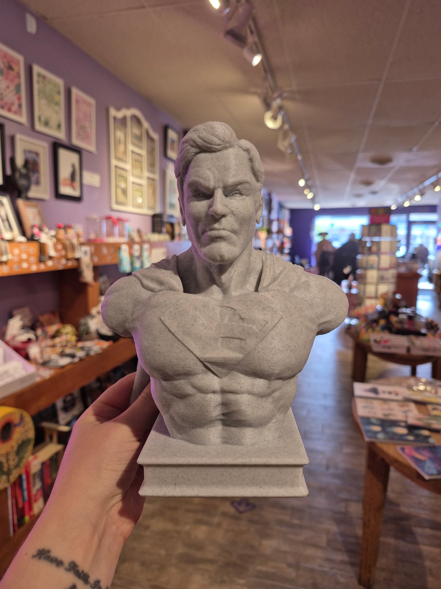 Superhero 3D Statues