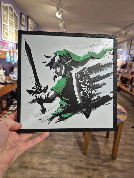 The Legend of Zelda Art Plates