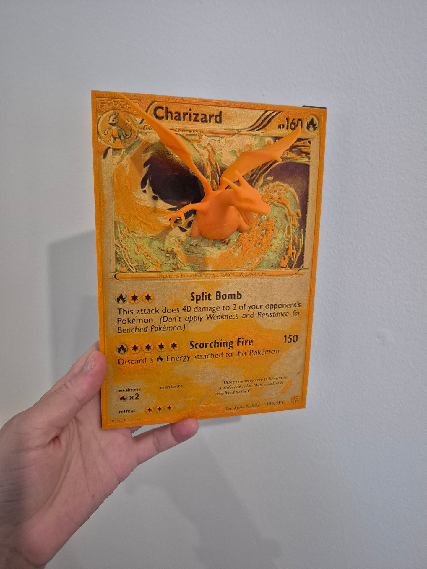Charizard Pop Out Card - Old Version