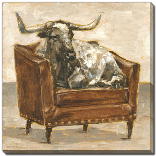 Refined Comfort Cow Canvas III