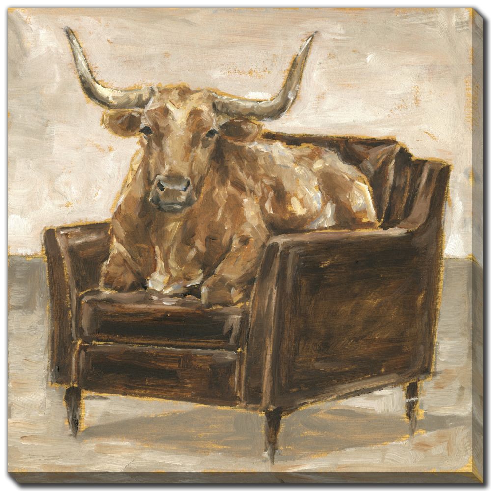 Refined Comfort Cow Canvas IV