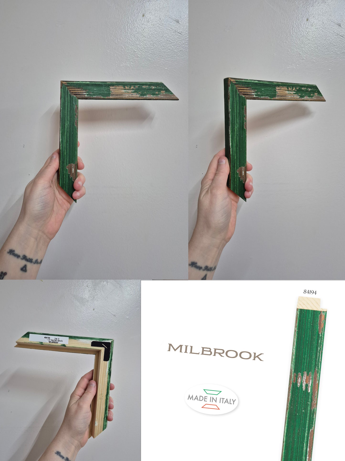 Milbrook Rustic Distressed Frames