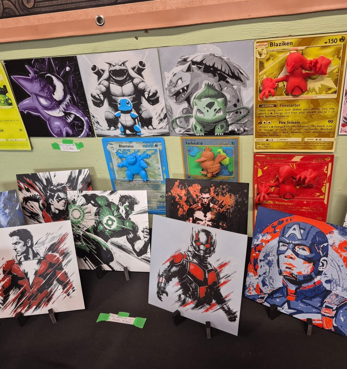 Marvel Characters Art Plates