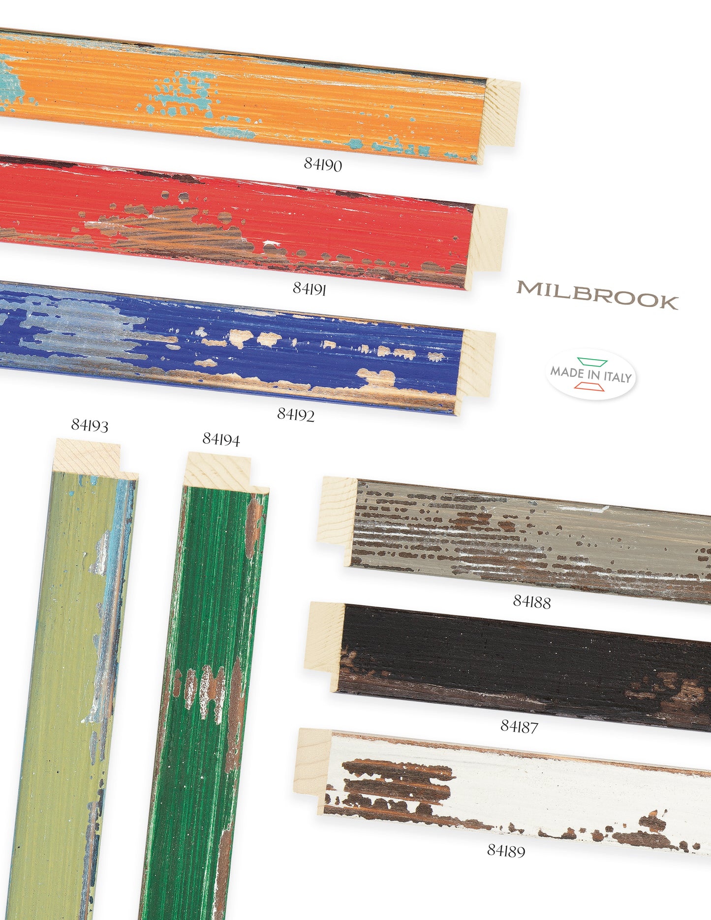 Milbrook Rustic Distressed Frames