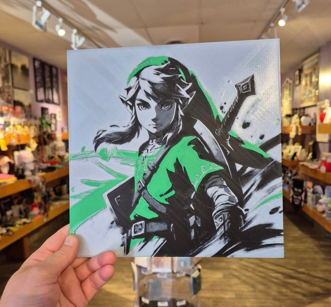 The Legend of Zelda Art Plates