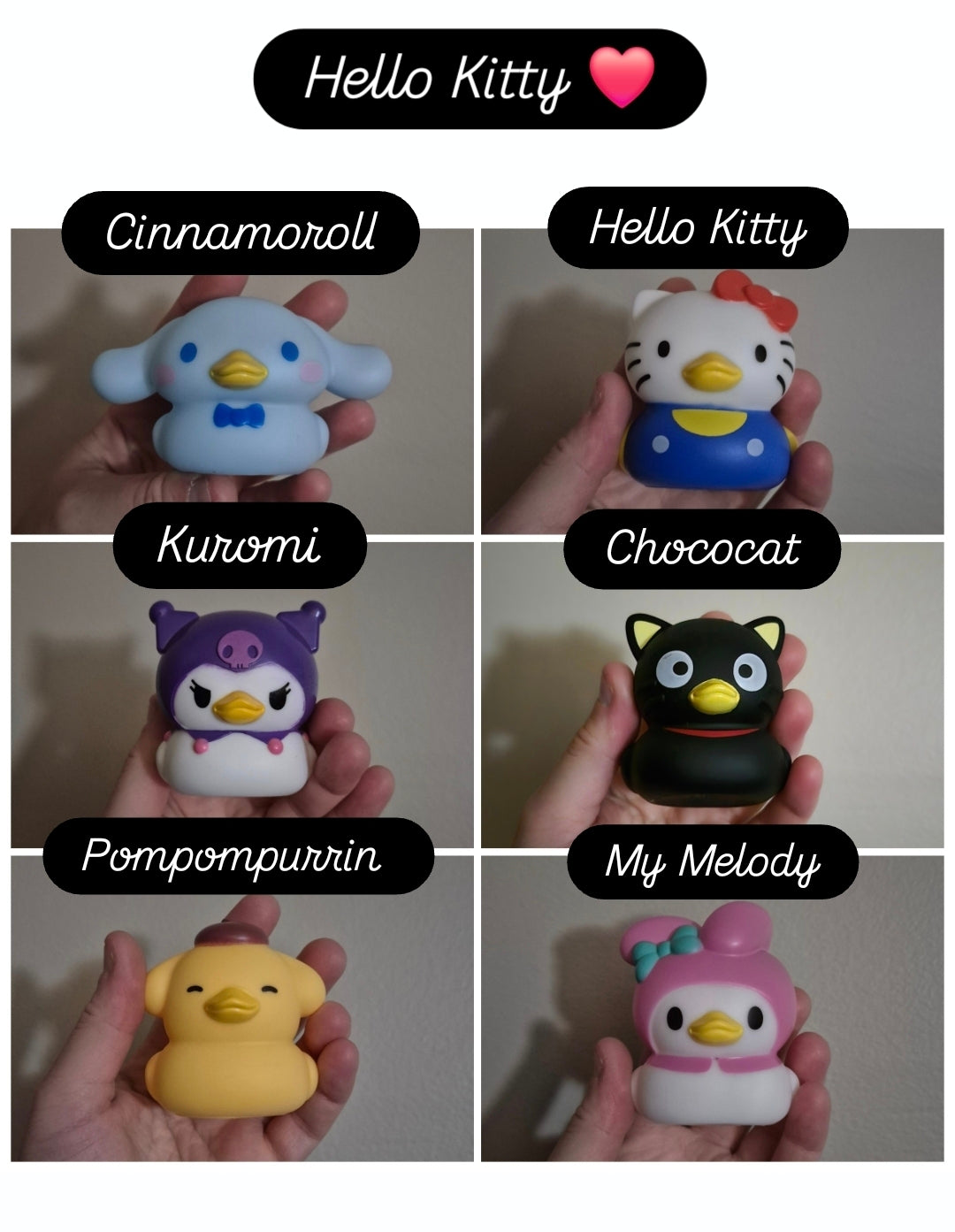 Hello Kitty Ducks