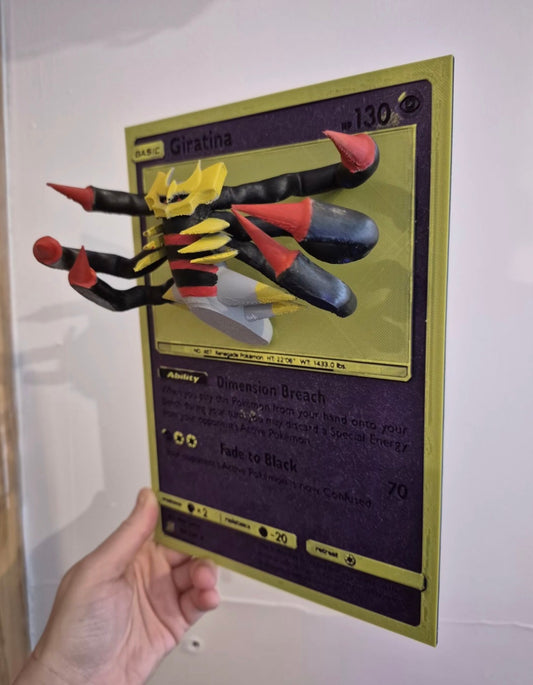 Giratina Pop-Out Detailed Card