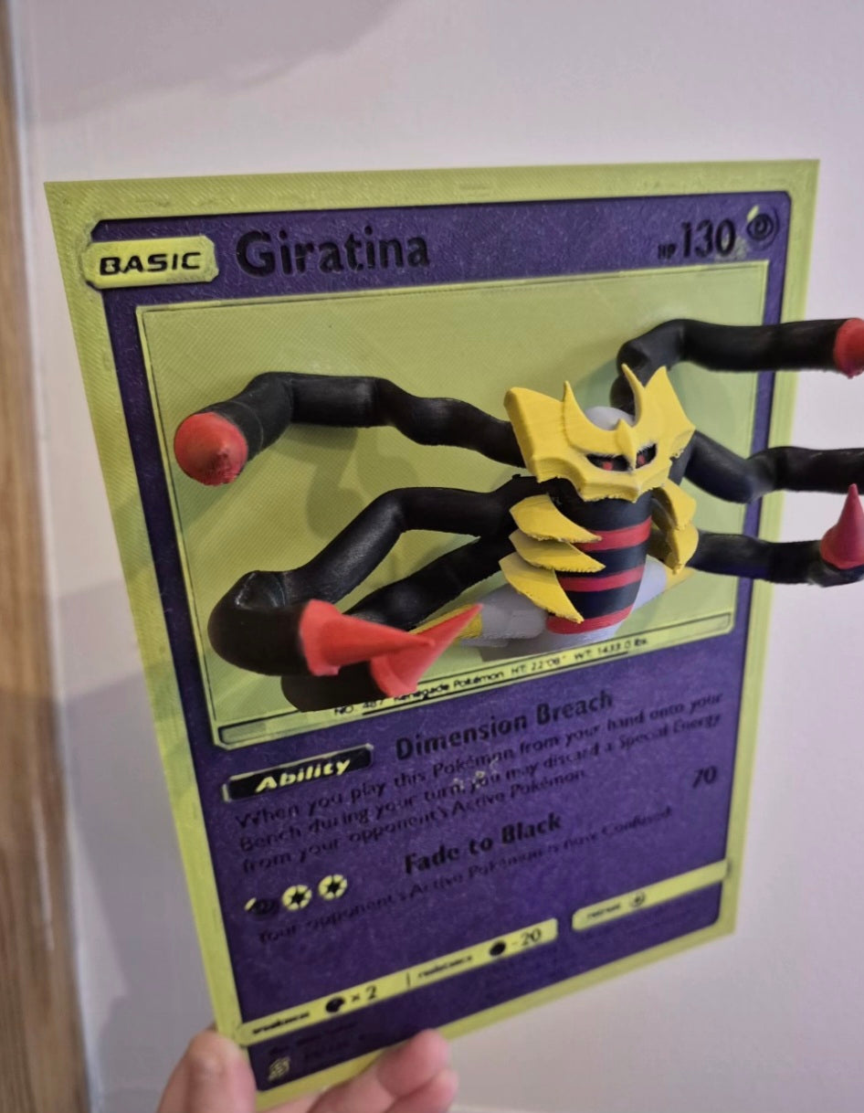Giratina Pop-Out Detailed Card