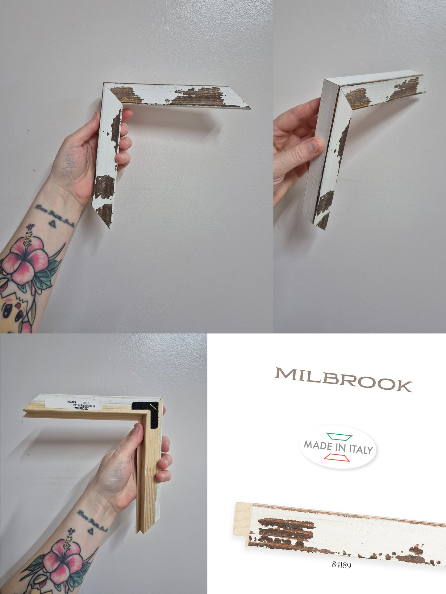 Milbrook Rustic Distressed Frames