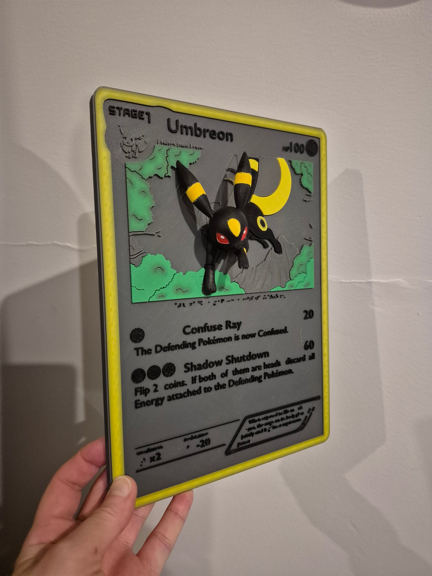 Umbreon Pop-Out Pokemon Card