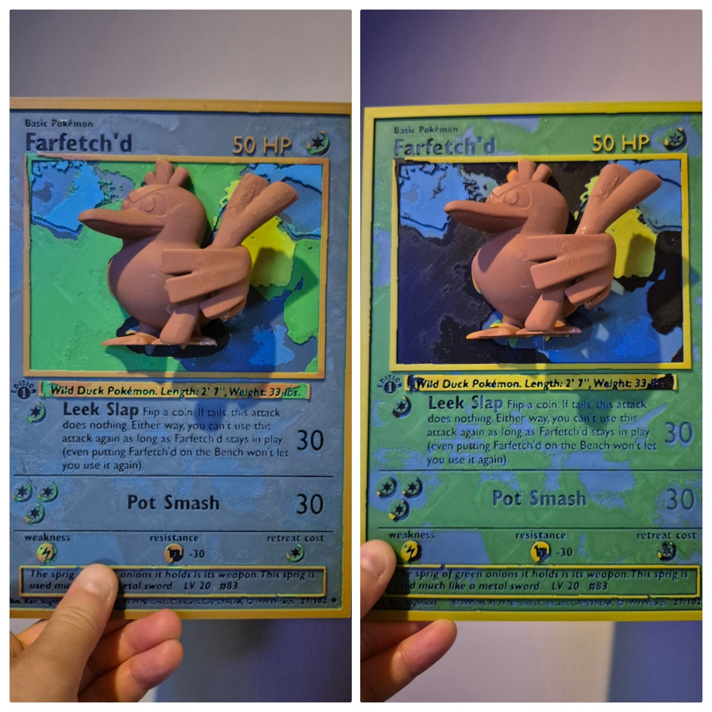 Farfetch'd Pop-Out Pokemon Card