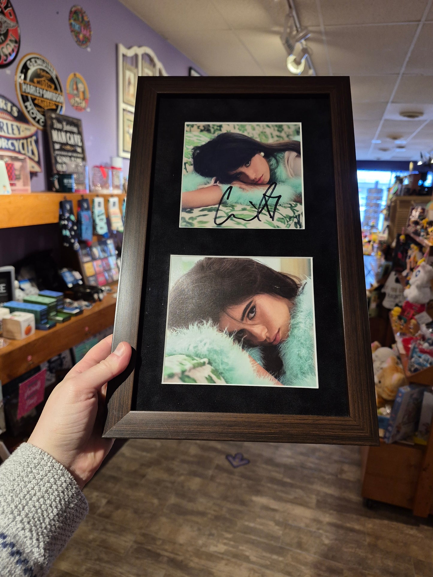 Camila Cabello Autographed Frame