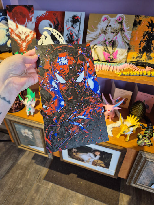 Marvel Characters Art Plates