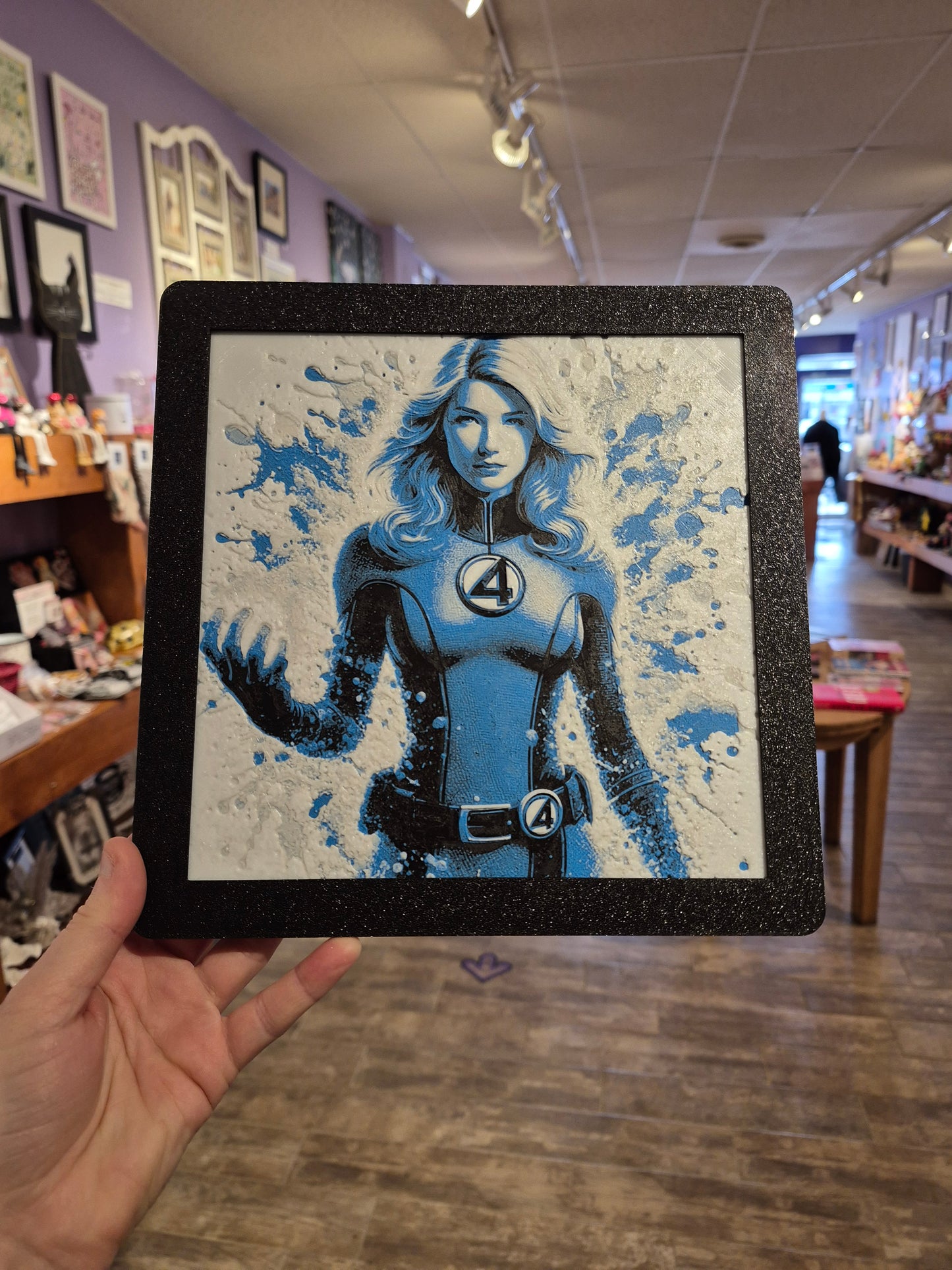 Marvel Characters Art Plates