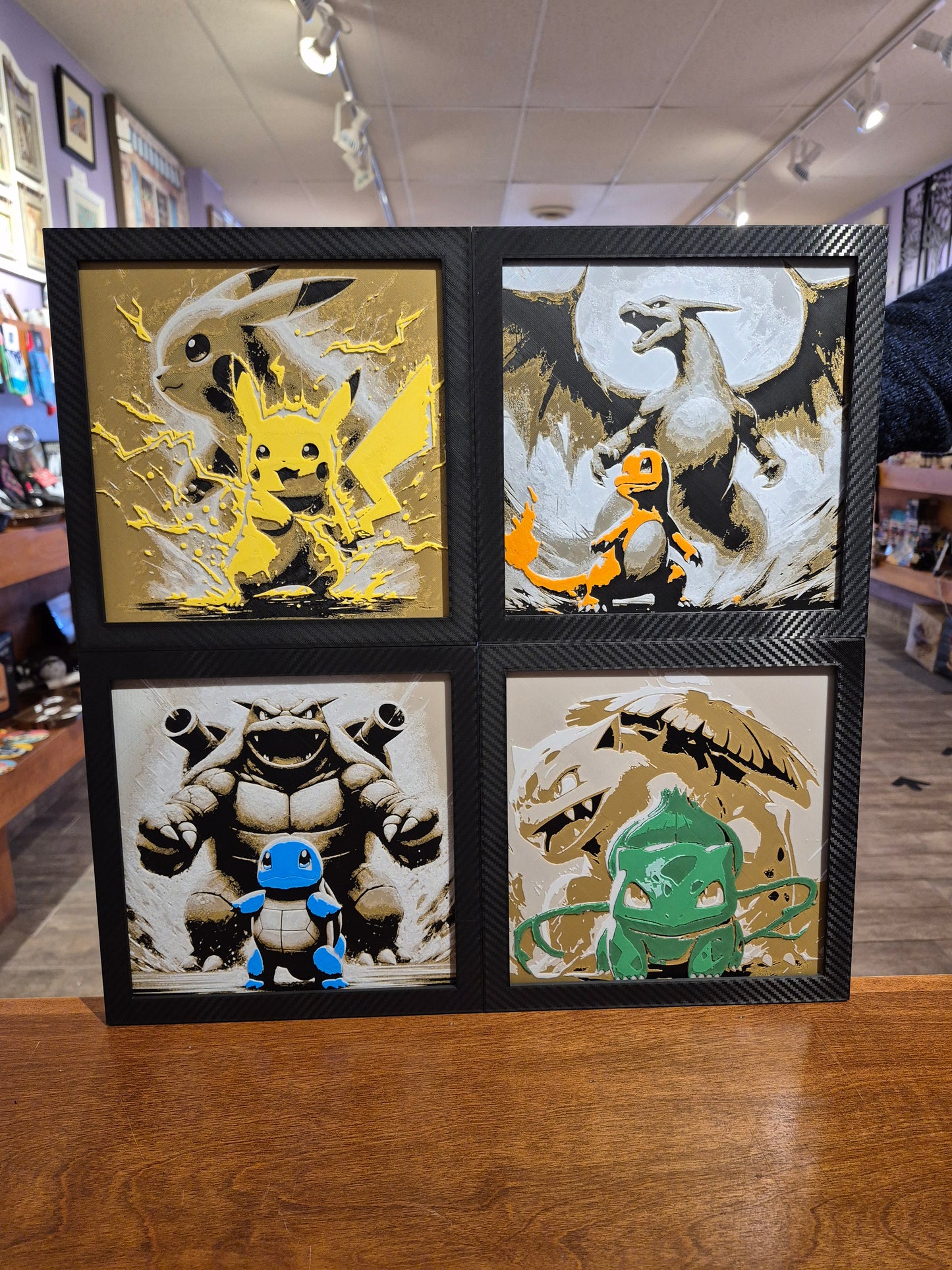 Pokemon Art Plates