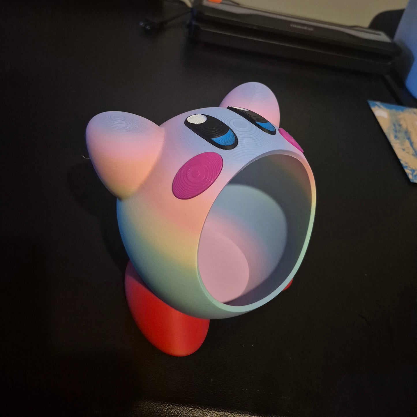 Rainbow 3D Kirby Figure
