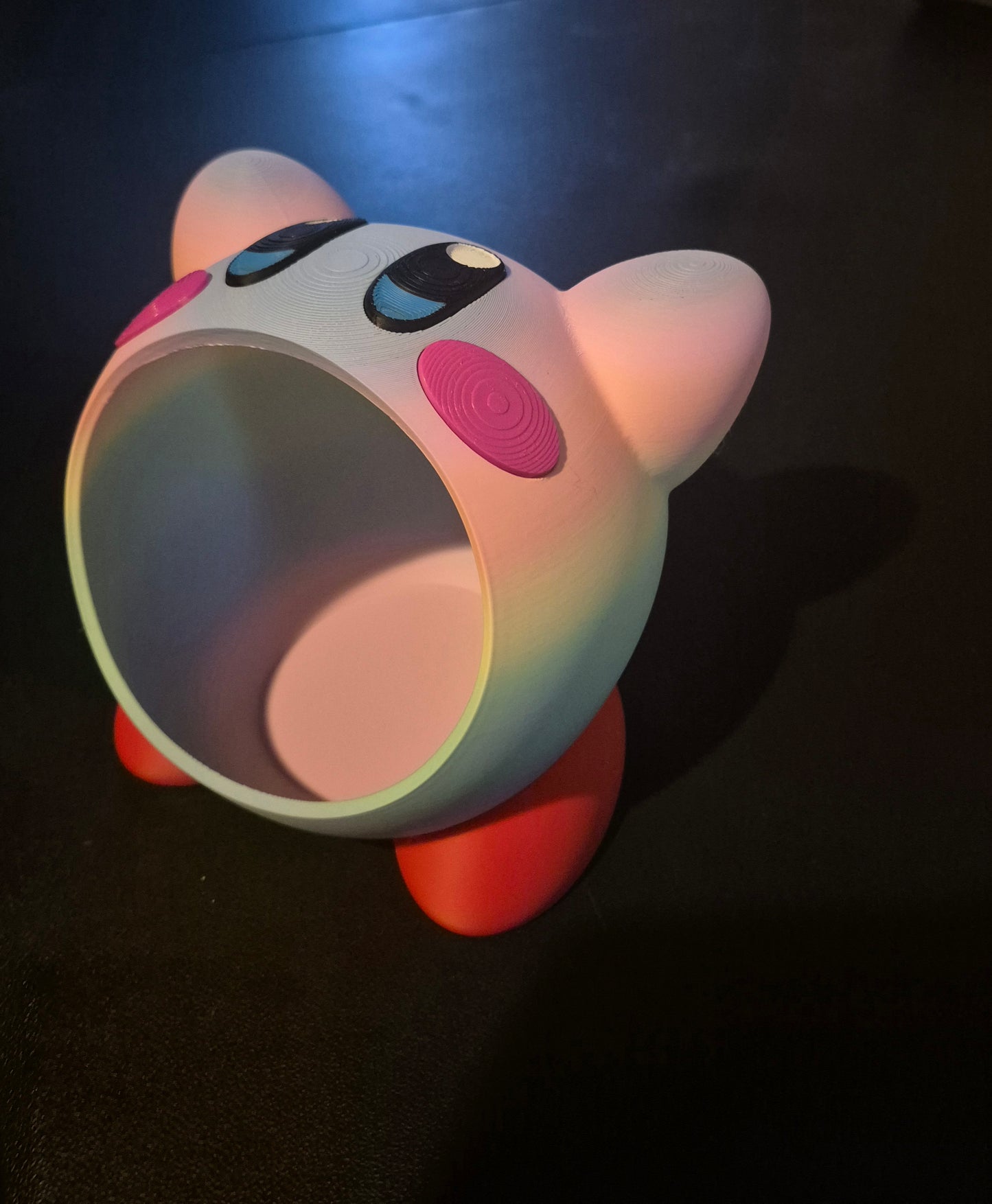 Rainbow 3D Kirby Figure