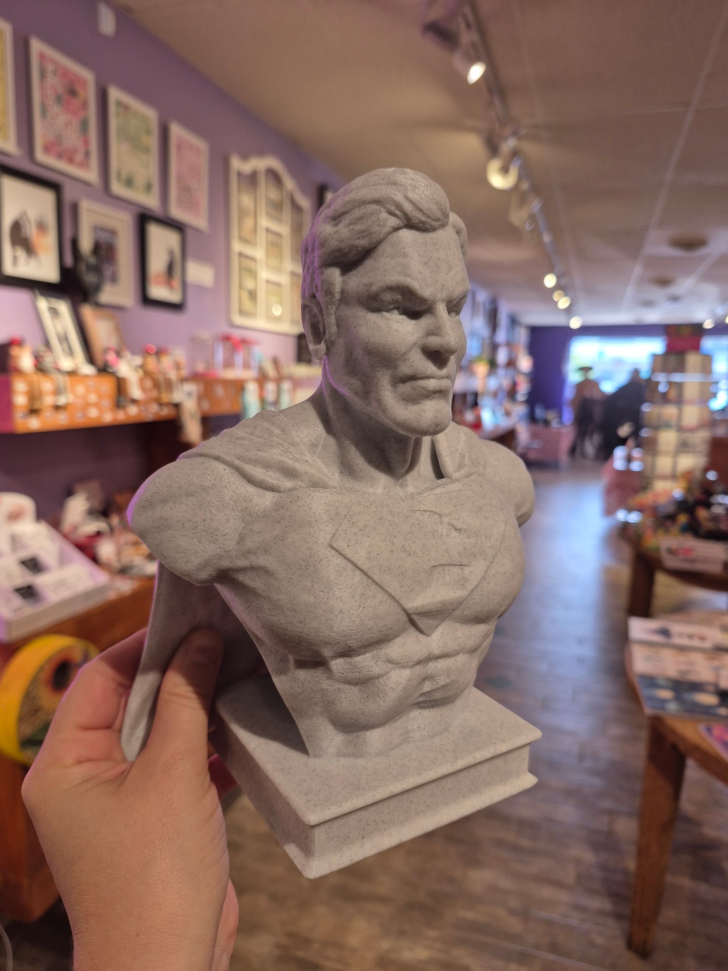 Superhero 3D Statues