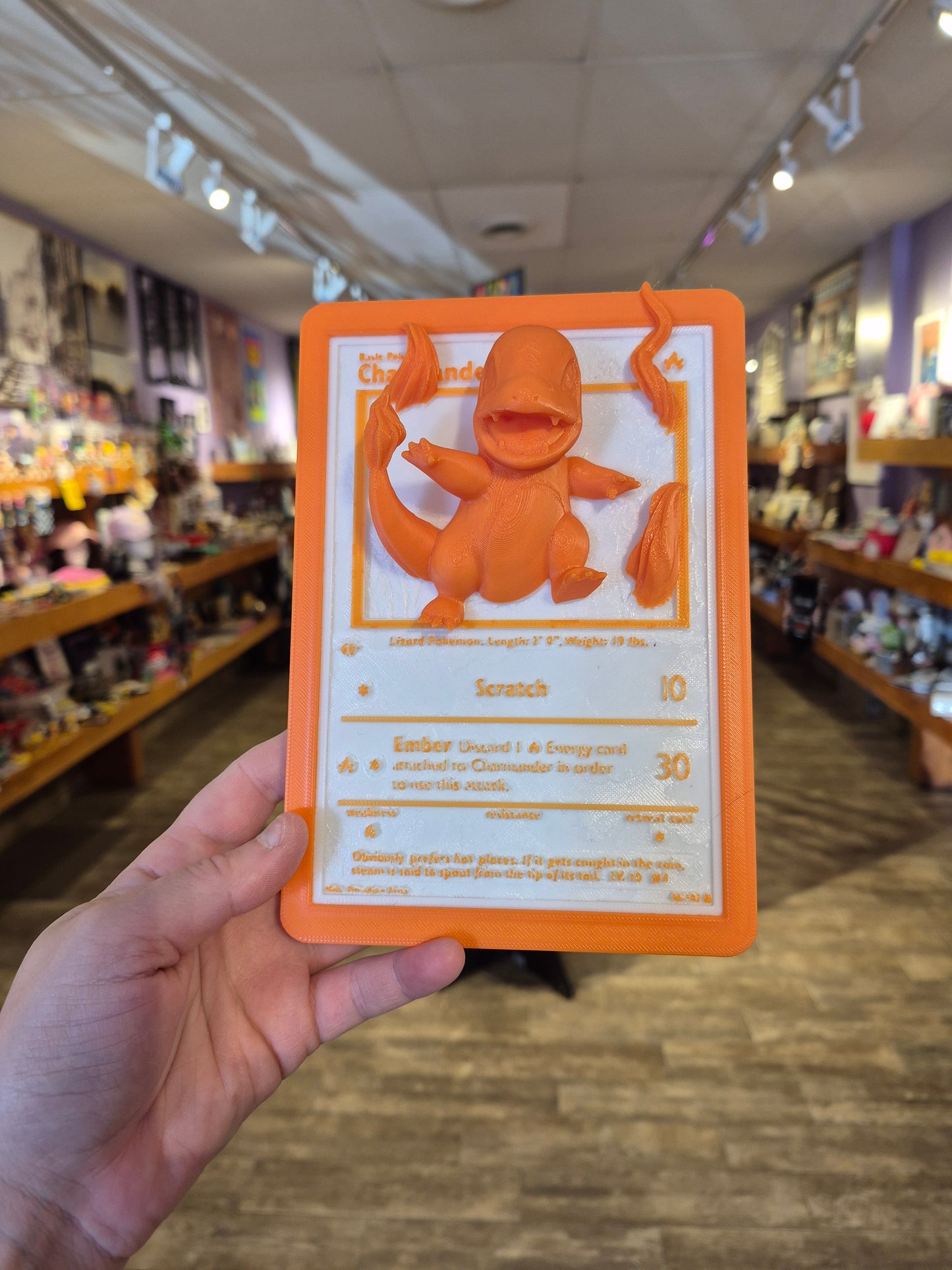Charmander Pop-Out Pokemon Card