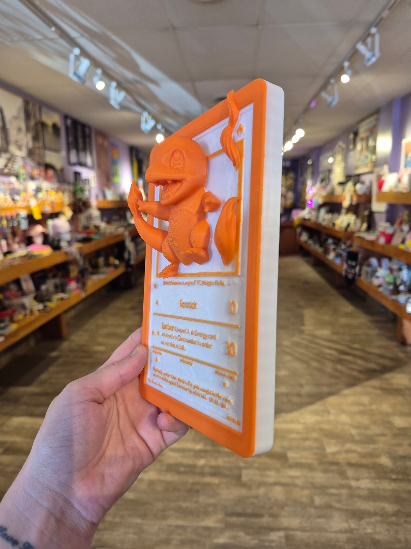 Charmander Pop-Out Pokemon Card