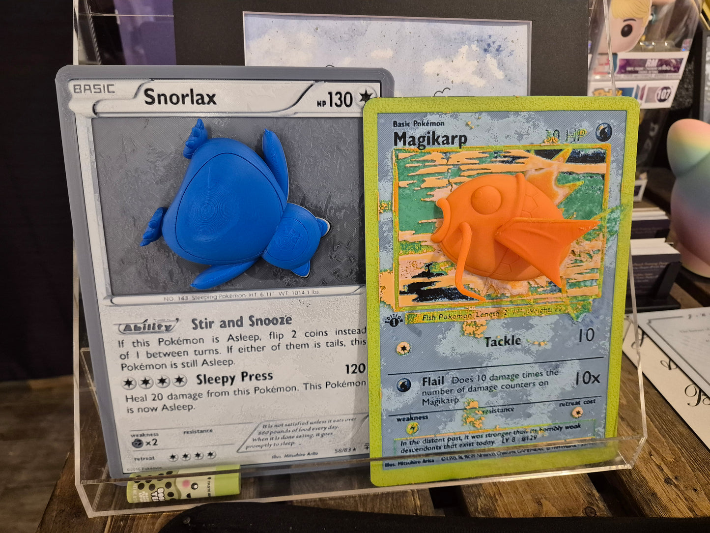 Snorlax Pop-Out Pokemon Card