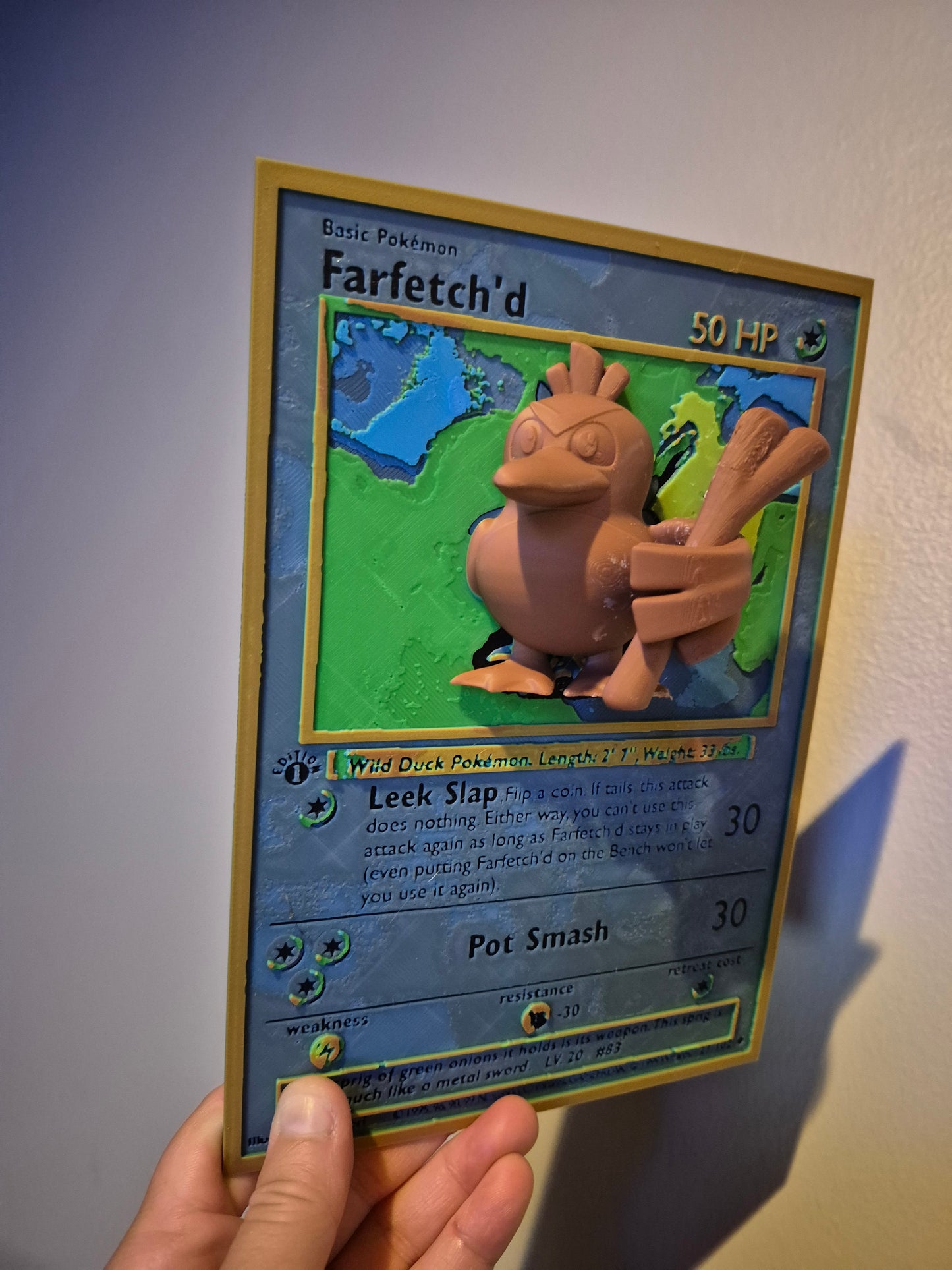 Farfetch'd Pop-Out Pokemon Card