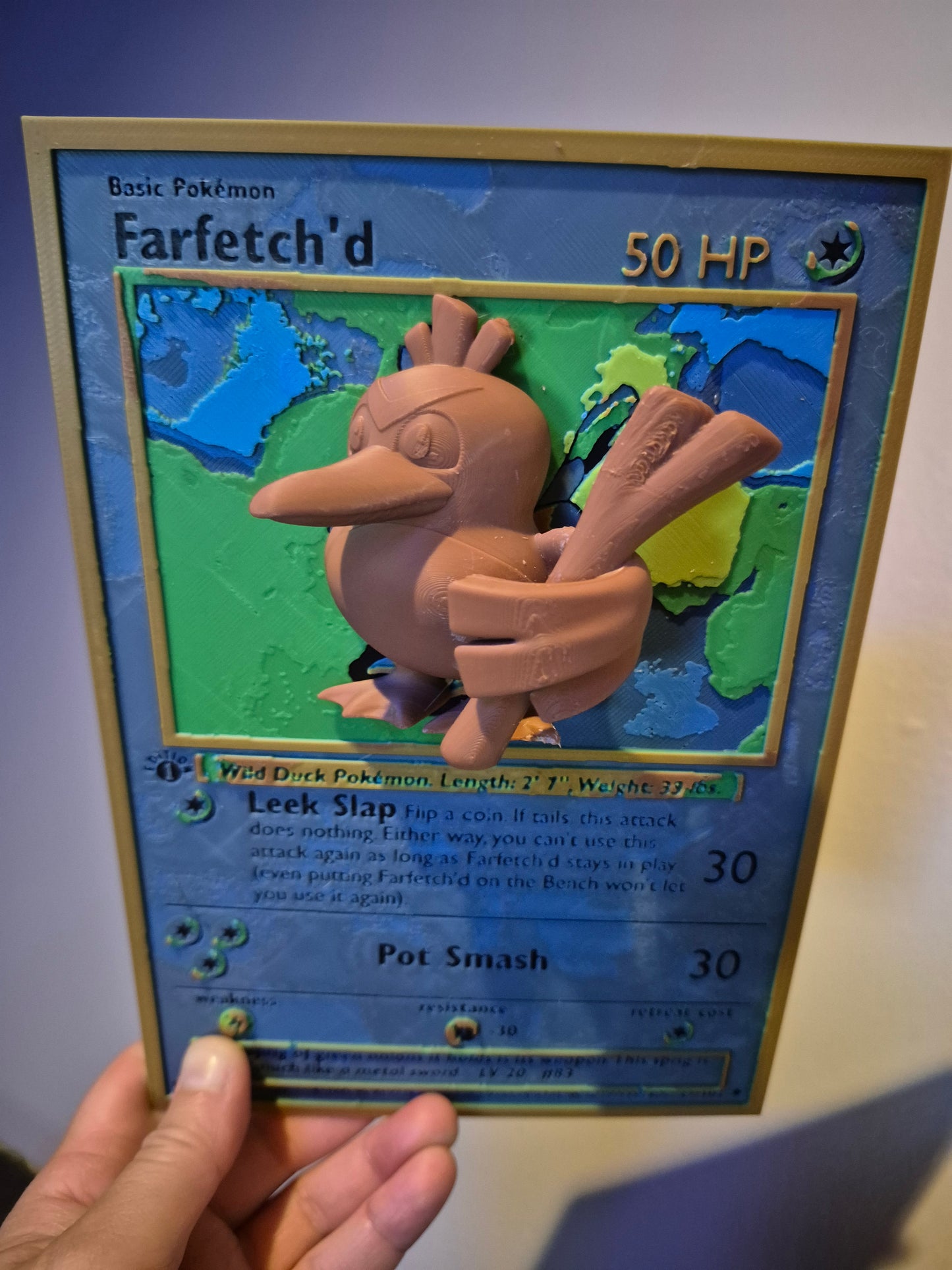 Farfetch'd Pop-Out Pokemon Card