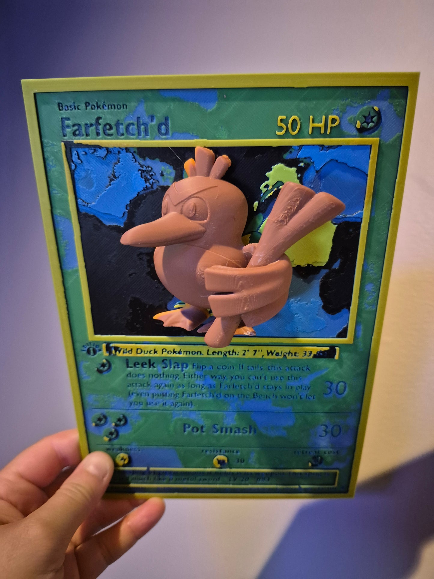 Farfetch'd Pop-Out Pokemon Card