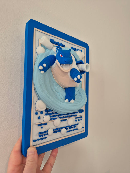 Blastoise Pop-Out Detailed Card
