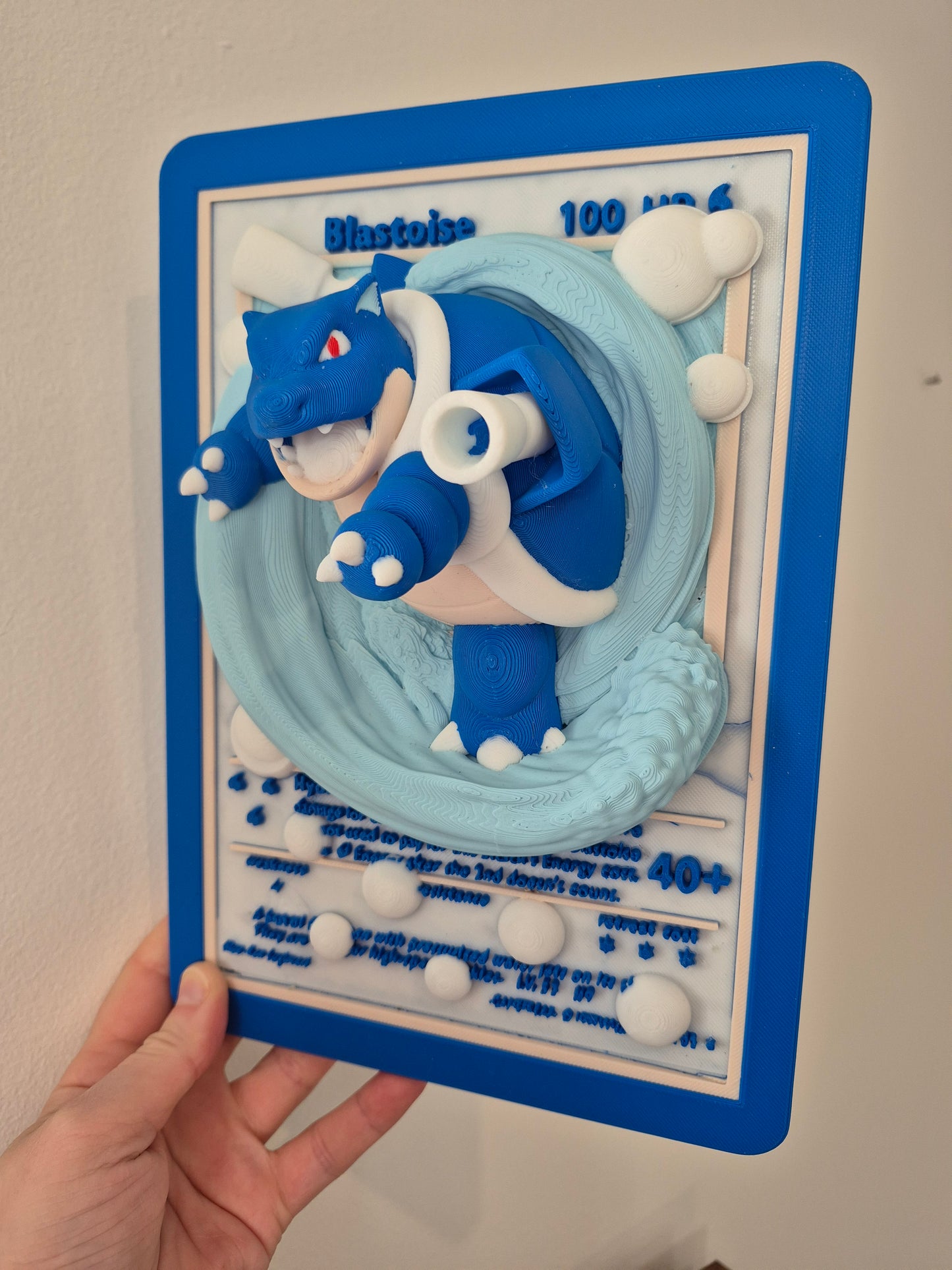 Blastoise Pop-Out Detailed Card