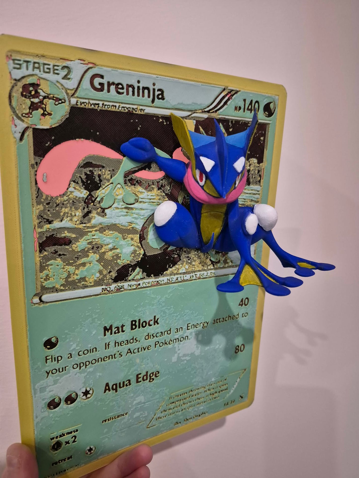 Greninja Pop-Out Detailed Card