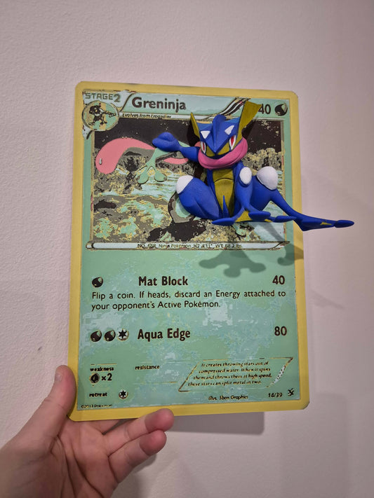 Greninja Pop-Out Detailed Card