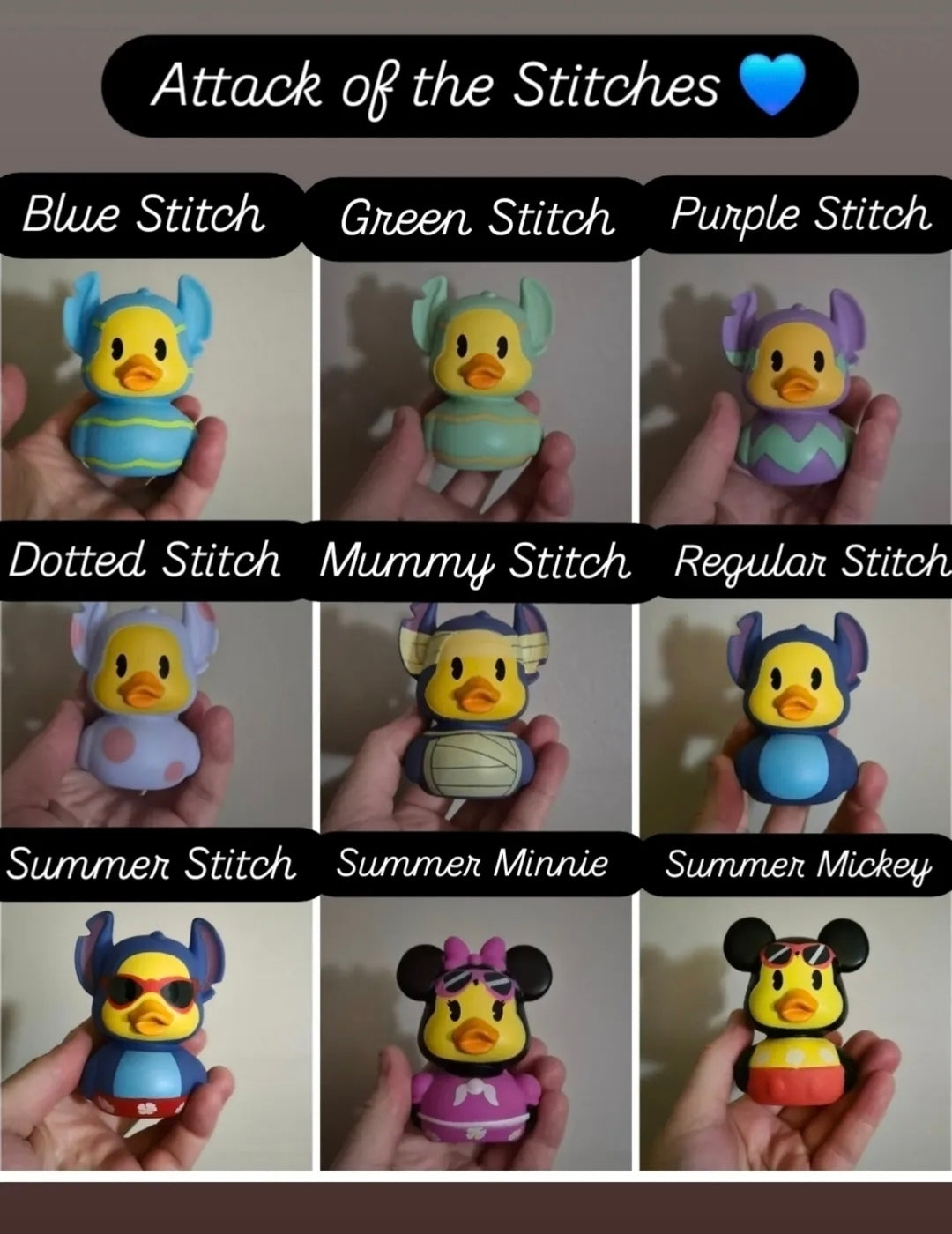 Disney & Other Character Ducks