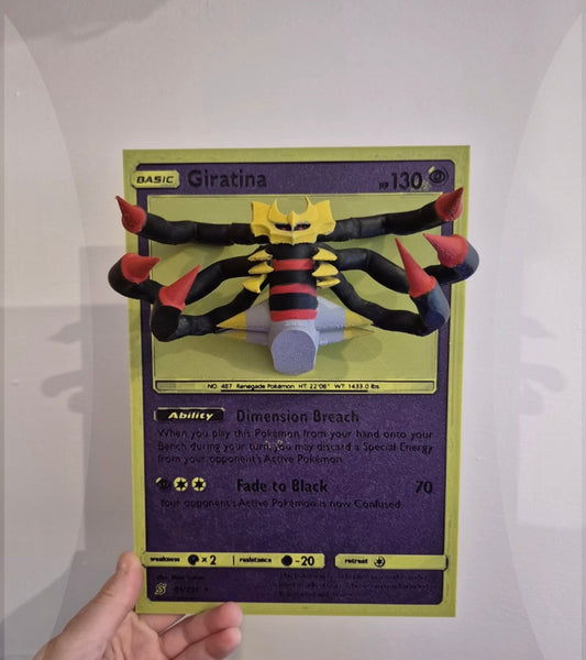Giratina Pop-Out Detailed Card