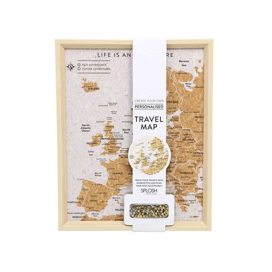 European Cork Map
