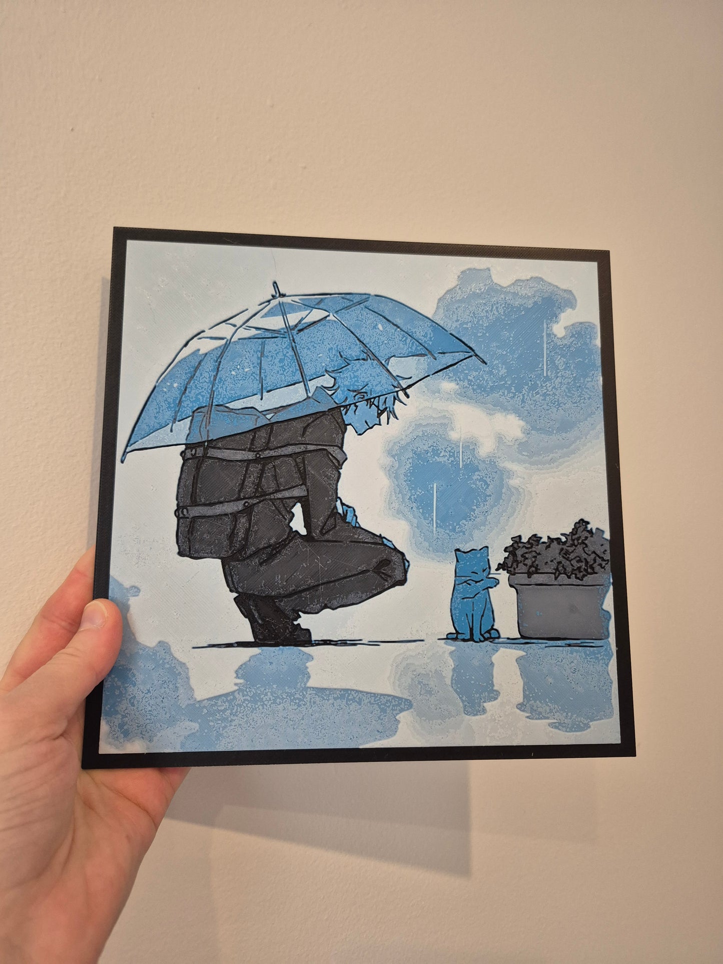 Gojo Satoru Art Plate